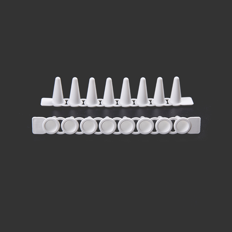 แถบ PCR 8 หลอด 0.1 มล